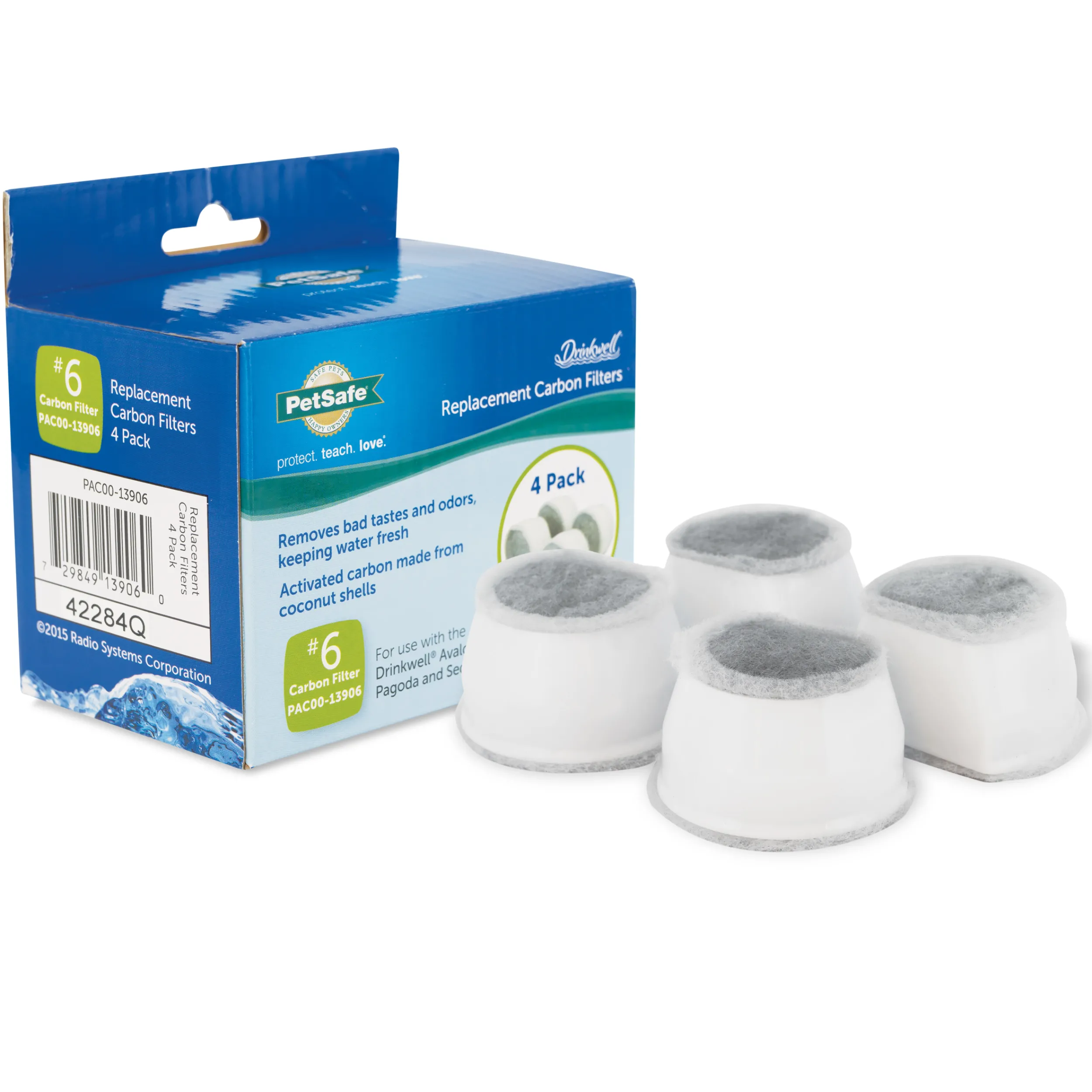 New PetSafe Drinkwell® Replacement Carbon Filters (4-Pack)