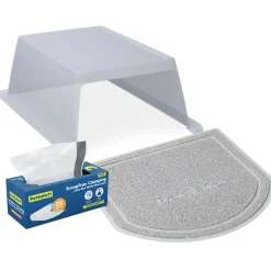 Cheap PetSafe ScoopFree® Clumping Litter Box Hood and Accessory Bundle